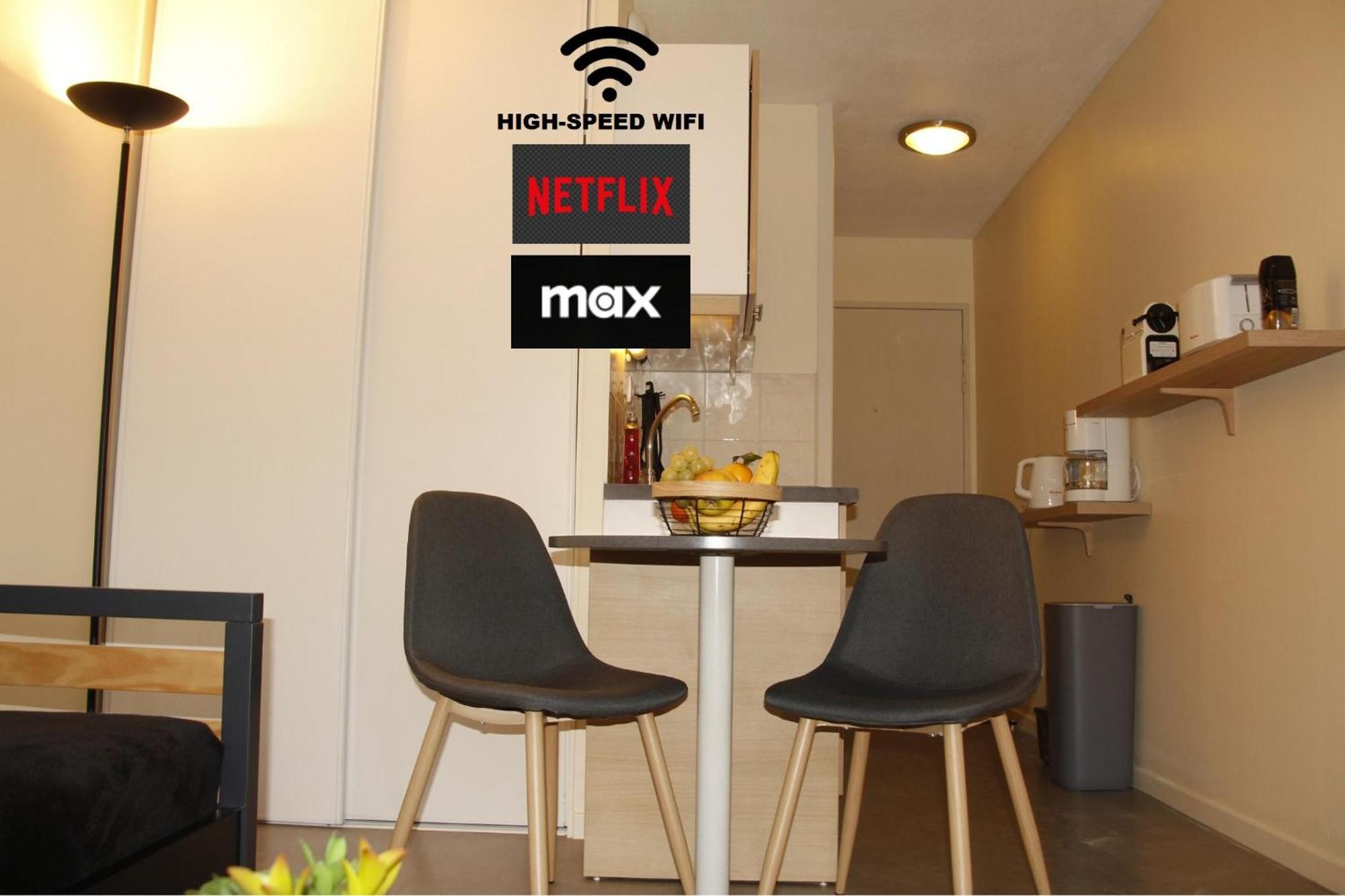 Grenoble Hyper-Centre + Wifi + Netflix Apartment Екстериор снимка
